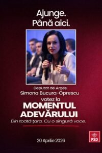 Simona Bucura Oprescu, chestor al Camerei Deputaților: Ajunge. Până aici.